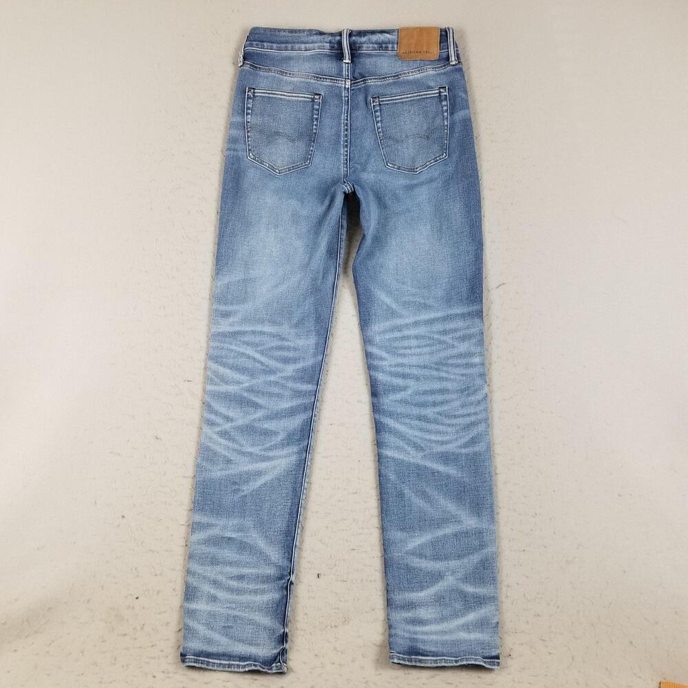 American Eagle Jeans Mens 30x36 Airflex+ Athletic Straight Fit‎ Stretch Denim - Picture 6 of 16